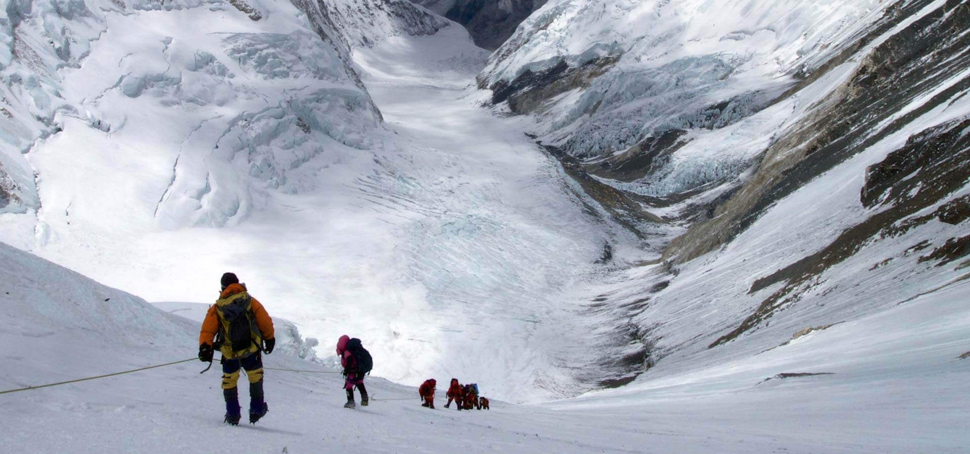 Coming down the Lhotse Face